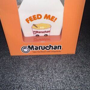 Maruchan Ramen Take Out Bowl with Chopsticks